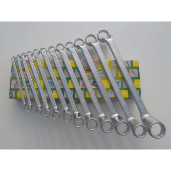 Ringsleutelset 12 delig metrisch 6-32