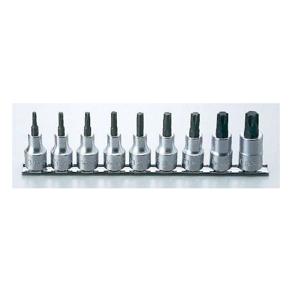 Ko-Ken 9 delige set Torx schr. dr.dop Ko-Ken 9 delige set Torx schr. dr.dop