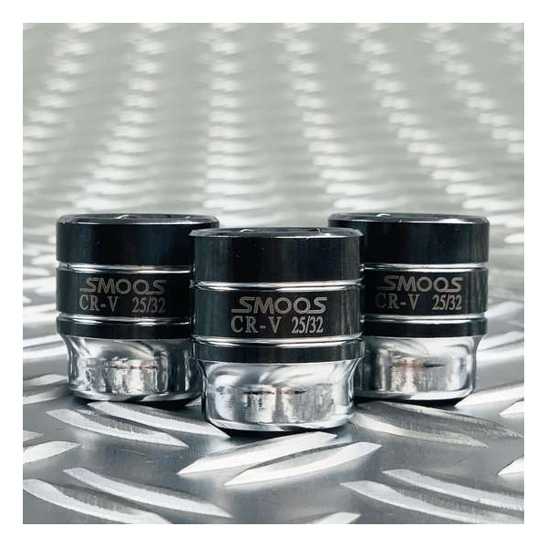 Smoos® Losse Engelse dop 13/16 inch 6-kants met 3/8 opname - 3 stuks Smoos® Losse Engelse dop 13/16 inch 6-kants met 3/8 opname - 3 stuks
