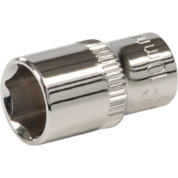 Silverline 1/4" metrische dop