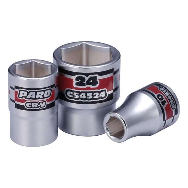 1/2'' Zeskants vlakke dop PAC54511