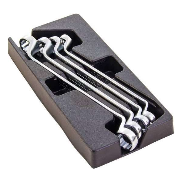 Yato Ringsleutelset - 4-delig - 38 x 17 x 4 cm - Chrome vanadium staal Yato Ringsleutelset - 4-delig - 38 x 17 x 4 cm - Chrome vanadium staal