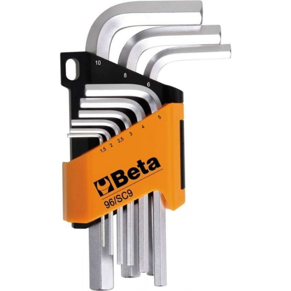 Beta Tools Inbussleutel set 96/SC9 staal 000960374 9 st Beta Tools Inbussleutel set 96/SC9 staal 000960374 9 st