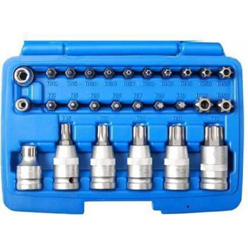 Torx bit-/ doppenset 27 delig BGS 5101