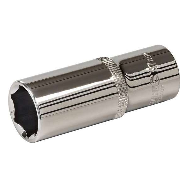 Silverline Diepe 3/8" 6Pt Metrische Dop - 17 mm. Silverline Diepe 3/8" 6Pt Metrische Dop - 17 mm.
