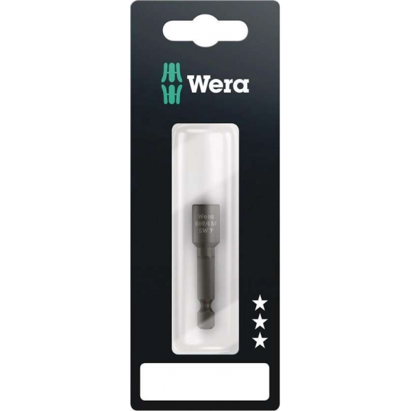 Wera 869/4 M 05073502001 Dopsleutel-machinebit 7 mm Aandrijving 1/4 (6.3 mm) Uitvoering Inbusdop 50 mm 1 stuk(s) Wera 869/4 M 05073502001 Dopsleutel-machinebit 7 mm Aandrijving 1/4 (6.3 mm) Uitvoering Inbusdop 50 mm 1 stuk(s)