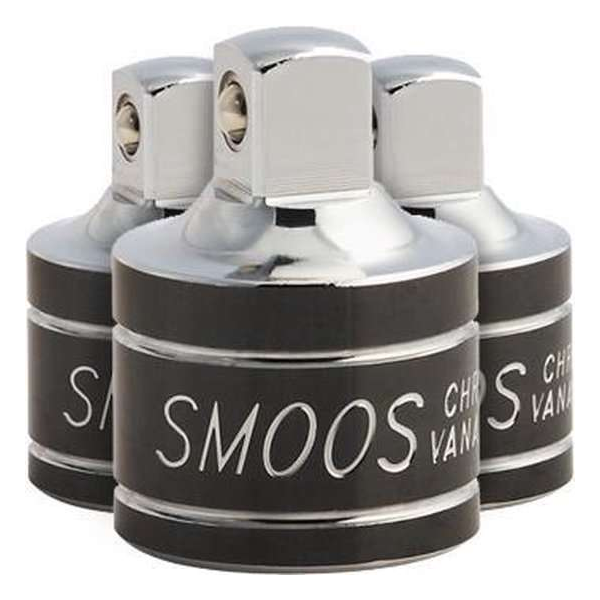 Smoos® Verloop dop van 3/4 naar 1 - 3 stuks - Zwart