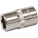 Silverline 1/2" metrische dop
