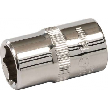Silverline 1/2" metrische dop