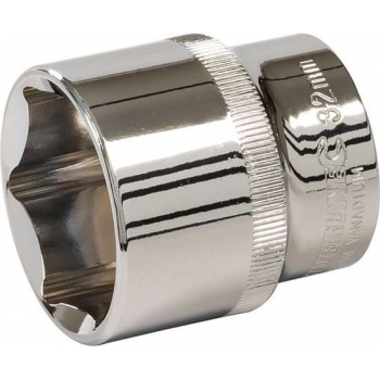 Silverline 1/2" metrische dop