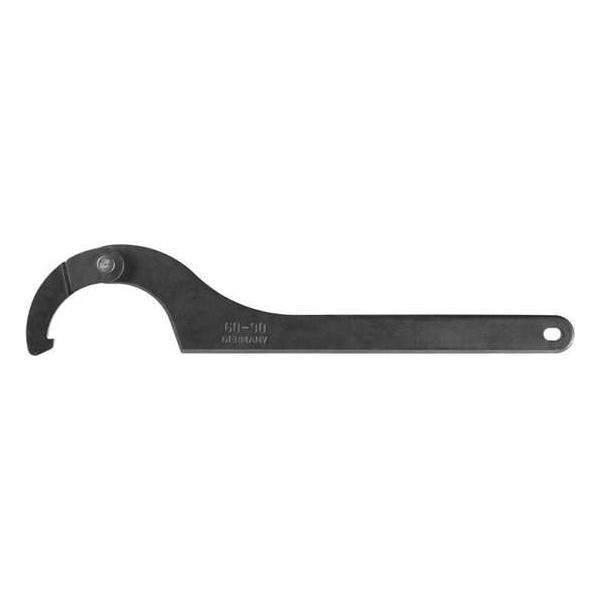 Haaksleutel met gewricht met neus 60-90mm AMF Haaksleutel met gewricht met neus 60-90mm AMF