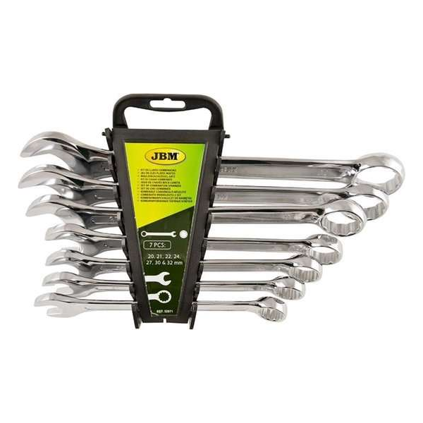 JBM Tools | Set van 7 combinatiesleutels JBM Tools | Set van 7 combinatiesleutels