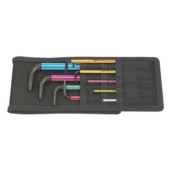 Wera 05022639001 9-delige Multicolour Inbussleutelset - inch - 5/64-3/8" Wera 05022639001 9-delige Multicolour Inbussleutelset - inch - 5/64-3/8"