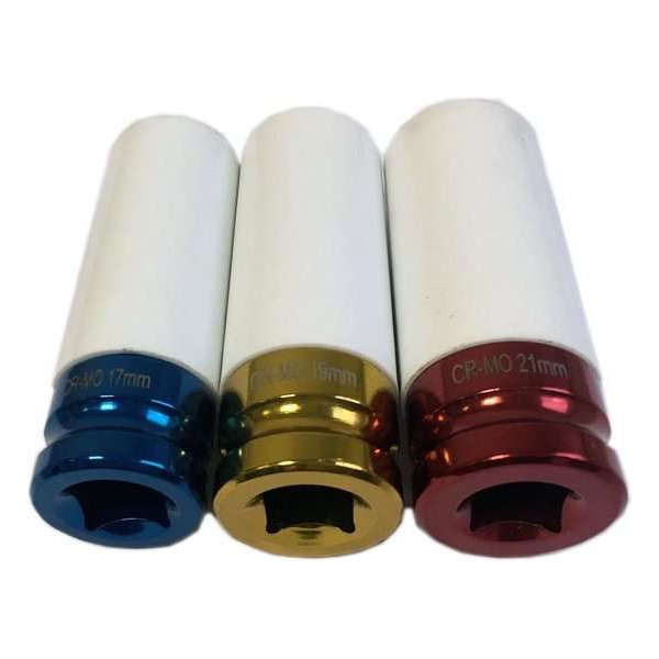 Dopsleutelset ½ 3-delig Dopsleutelset ½ 3-delig
