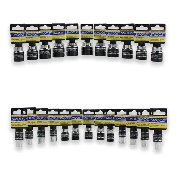Smoos® Losse meertand Triple square dop M6 met 1/2 opname - 3 stuks Smoos® Losse meertand Triple square dop M6 met 1/2 opname - 3 stuks