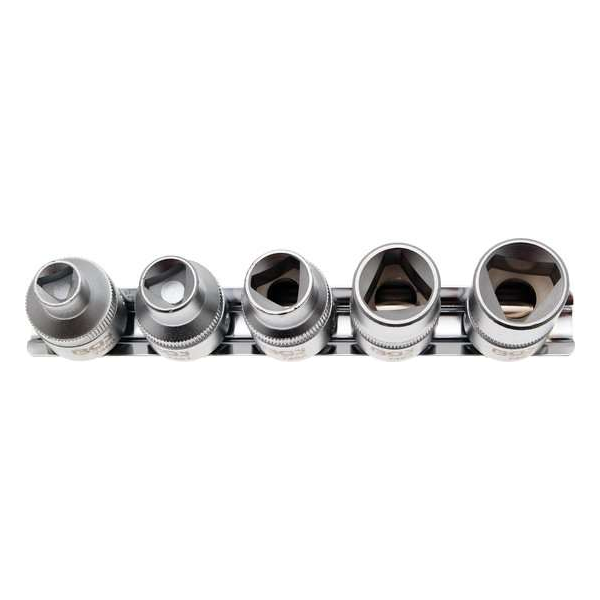 BGS 8608 | 1/2" | 3-punts driehoek dopsleutel set | M5 - M12 (8 - 16,5 mm) | 5-delig BGS 8608 | 1/2" | 3-punts driehoek dopsleutel set | M5 - M12 (8 - 16,5 mm) | 5-delig