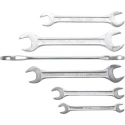 BGS dubbele steeksleutelset 6-delig chrome vanadium staal