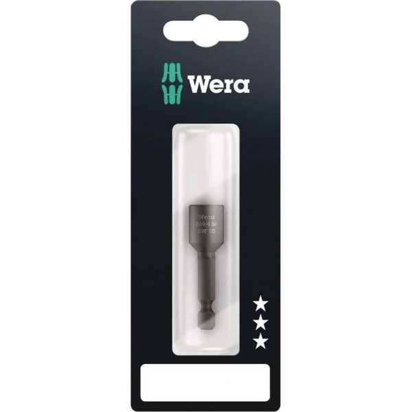 Wera 869/4 M 05073505001 Dopsleutel-machinebit 10 mm Aandrijving 1/4 (6.3 mm) Uitvoering Inbusdop 50 mm 1 stuk(s) Wera 869/4 M 05073505001 Dopsleutel-machinebit 10 mm Aandrijving 1/4 (6.3 mm) Uitvoering Inbusdop 50 mm 1 stuk(s)