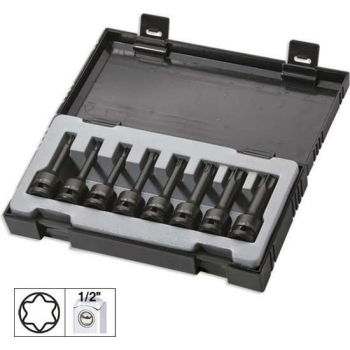 JBM Tools | Set van 8 torx slagbits 1/2"
