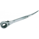 Silverline Ratelsleutel met wrikpunt 21 mm.