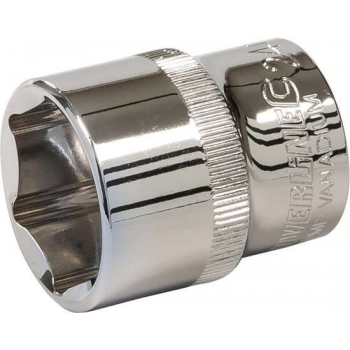 Silverline 1/2" metrische dop