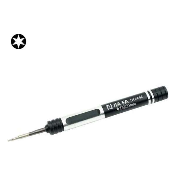 Torx T3 Professionele Schroevendraaier | Zwart / Black Torx T3 Professionele Schroevendraaier | Zwart / Black