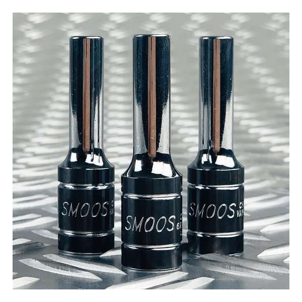 Smoos® Losse diepe torx dop E7 met 3/8 opname - 3 stuks Smoos® Losse diepe torx dop E7 met 3/8 opname - 3 stuks