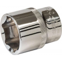Silverline 1/2" metrische dop