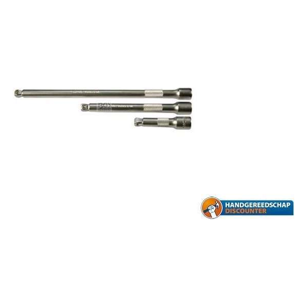 Verlengstuk set 3/8" 3 delig BGS 2239 Verlengstuk set 3/8" 3 delig BGS 2239