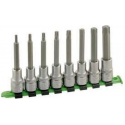 Reca Inbusdopsleutelset Torx lang 1/2" - Lang - 8-delig - Torx 25-60