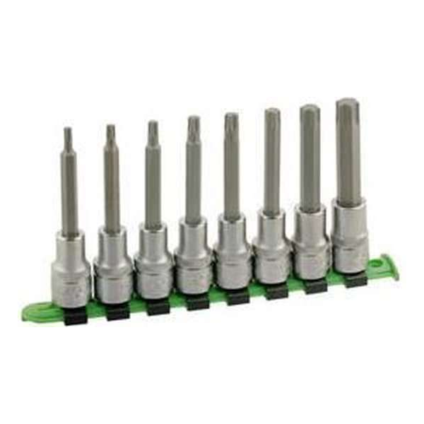 Reca Inbusdopsleutelset Torx lang 1/2" - Lang - 8-delig - Torx 25-60 Reca Inbusdopsleutelset Torx lang 1/2" - Lang - 8-delig - Torx 25-60