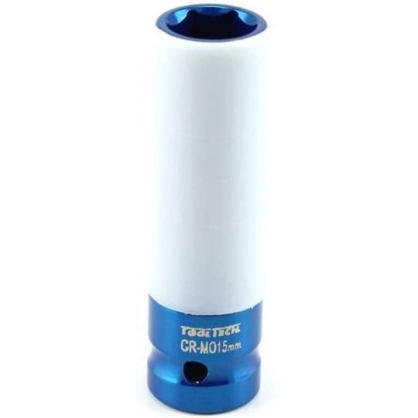 Tooltech Krachtdop Dop 15 mm. (1/2") met Teflonbescherming Tooltech Krachtdop Dop 15 mm. (1/2") met Teflonbescherming