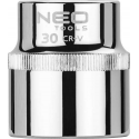Neo Tools Dop 30 1/2 Aansluiting Zeskant DIN 3124 CRV Staal TUV M+T