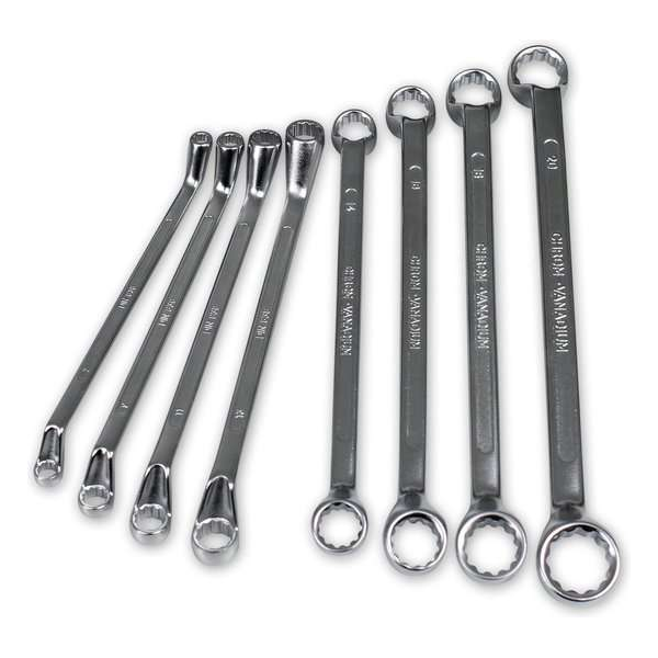 Ring ringsleutels, 8 delig 6 t/m 22 mm - ring - ring - Normex Ring ringsleutels, 8 delig 6 t/m 22 mm - ring - ring - Normex