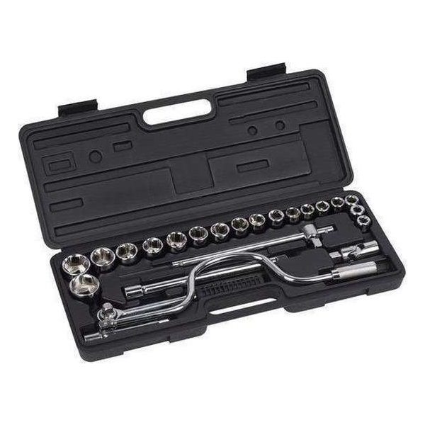Kreator KRT500104 Dopsleutelset - 24 delig Kreator KRT500104 Dopsleutelset - 24 delig