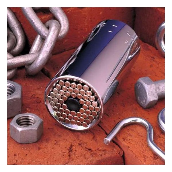 B-Deal Universele dop 11 t/m 32 mm. (Gator Grip) B-Deal Universele dop 11 t/m 32 mm. (Gator Grip)