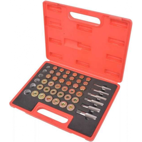 vidaXL - Steeksleutelset Schroefdraad reparatieset olie aftapplug vidaXL - Steeksleutelset Schroefdraad reparatieset olie aftapplug