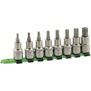 Reca Inbusdopsleutelset Torx 1/2' - 8-delig - Torx 25-60