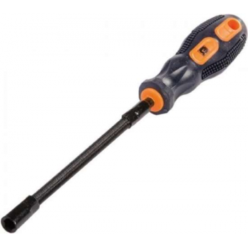 Slangenklem Schroevendraaier M7 - Flexibele Hals en Soft-grip