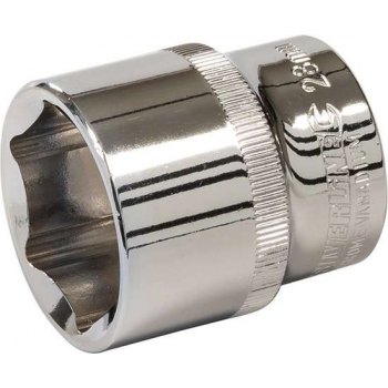 Silverline 1/2" metrische dop
