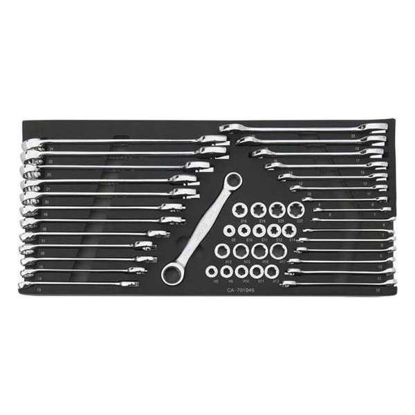 Smoos® 46-delige ringsteeksleutels en ratelset Smoos Softmodule Smoos® 46-delige ringsteeksleutels en ratelset Smoos Softmodule