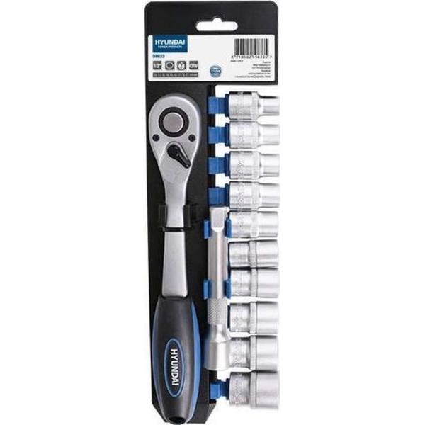 Hyundai Dopsleutelset 1/2 12-delig Hyundai Dopsleutelset 1/2 12-delig