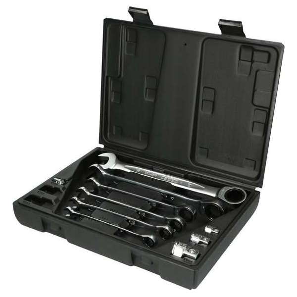 KS Tools GEARplus 10-dlg ratel- ringsteeksleutelset 503.4260 KS Tools GEARplus 10-dlg ratel- ringsteeksleutelset 503.4260