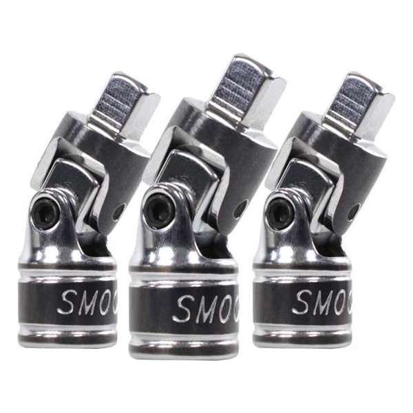 Smoos® Kniegewricht 1/4” voor doppendoos - 3 stuks Smoos® Kniegewricht 1/4” voor doppendoos - 3 stuks