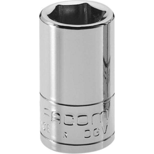 Facom dop v/zeskantmoeren, lengte 22mm, 13mm, (inch) 1/4", 23.7g Facom dop v/zeskantmoeren, lengte 22mm, 13mm, (inch) 1/4", 23.7g