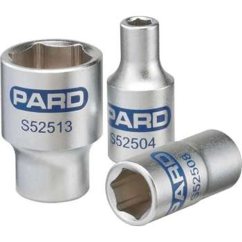 1/4'' Zeskants vlakke dop PAS52506