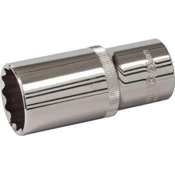 Diepe dop 1/2" stang 12pt metrisch, 30 mm