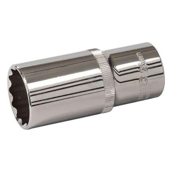 Diepe dop 1/2" stang 12pt metrisch, 30 mm