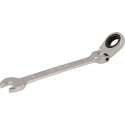 Silverline Flexibele Steek en Ringratelsleutel - 16 mm.