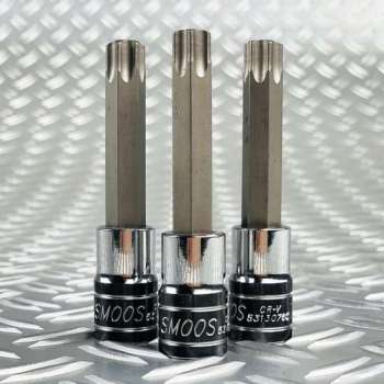 Smoos® Losse torx dop T80 met 1/2 opname - 3 stuks